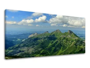 Slike na platnu SLOVAŠKA Panorama - TATRE SK033E13 (moderne)