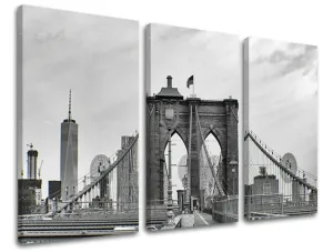 Slike na platnu 3-delne MESTA - NEW YORK ME114E30 (moderne)