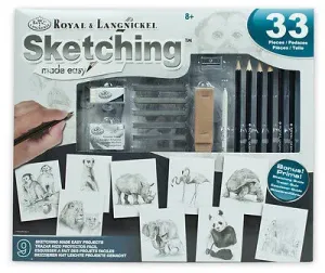 Set za skiciranje Royal & Langnickel AME110 / 33 delni (set za)