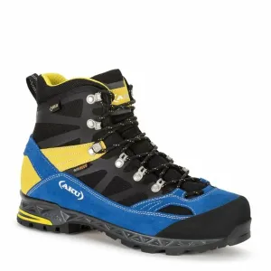 Moški čevlji AKU Trekker Pro GTX črna / modra / rumena