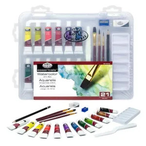 Set akvarelov Essentials v kovčku - 21 delni (set Royal &)