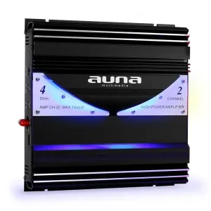 Auna AMP-CH02 2-kanalni hifi avtomobilski ojačevalnik 1400 W