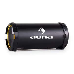 Auna Dr. Beat 2.1 Bluetooth zvočnik z vgrajeno baterijo USB SD AUX FM zlate barve