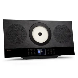 Auna Silver Star Swing, vertikalni stereo sistem, CD-HiFi-sprejemnik, ojačevalnik, internetni/DAB+/FM radio, CD predvajalnik, WiFi #4037