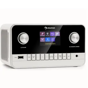 Auna Connect 100 MKII, Internetni radio, Multimedijski predvajalnik, Bluetooth, DAB/DAB+, upravljanje prek aplikacije #129420