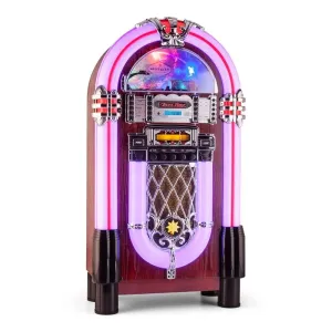 Auna Graceland XXL BT, jukebox z bluetoothom, USB, SD, AUX, CD, FM/AM