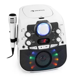 Auna StarMaker 2.0, karaoke sistem, bluetooth funkcija, CD predvajalnik, vključno z mikrofonom #3126