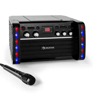 Auna Disco Fever Karaoke sistem CD/CD+G predvajalnik iPad stojalo