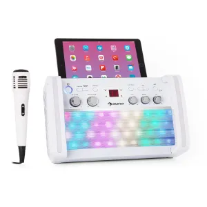 Auna DiscoFever 2.0, karaoke naprava, BT, multicolor Disco-LED, CD-/CD+G-predvajalnik