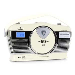 Auna RCD-70 Retro Vintage Prenosni Radio FM CD/MP3 USB #222