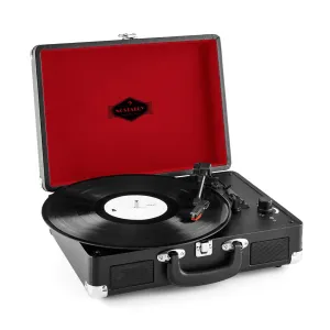 Auna Peggy Sue, retro gramofon, LP, USB, črn