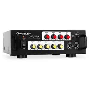 Auna Pro AMP-EQ-SING HiFi ojačevalniški sistem za karaoke 400 W