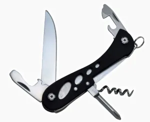 Multifunkcijski nož Baldéo ECO161 Barrow, 7 funkcija črna