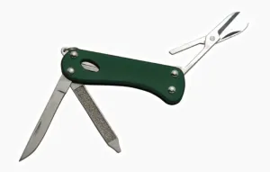 Multifunkcijski nož Baldéo ECO168 Barrow, 5 funkcija, zelena