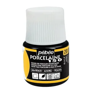 Barva za porcelan z učinkom table Pebeo Porcelain 150 45 ml - črna ()
