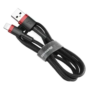 Baseus Cafule kabel USB / Lightning QC3.0 2m, črna/rdeč #136249