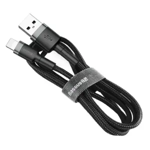 Baseus Cafule kabel USB / Lightning QC3.0 2m, siva #136248