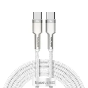 Baseus Cafule kabel USB-C / USB-C 100W 5A 2m, belo #135944