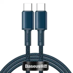 Baseus Data kabel USB-C / USB-C PD QC 100W 5A 1m, modro #136108