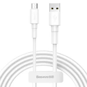Baseus Durable kabel USB / Micro USB 2.4A 1m, bela #136334
