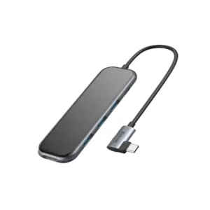 Baseus Mirror HUB adapter USB-C - 3x USB 3.0 / HDMI 4K / USB-C, siva #136090