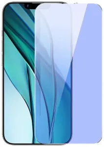Zaščitno kaljeno steklo Baseus Tempered Glass Anti-blue light 0.3mm for iPhone 14 / 13 / 13 Pro (2pcs)