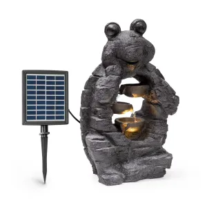 Blumfeldt Albert, solarna fontana, LED, 27,5 × 50 × 19,5 cm (Š × V × G), polyresin