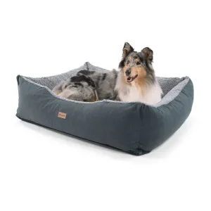 Brunolie Emma, ​​pasja postelja, košara za psa, pralna, protizdrsna, zračna, dvostranska vzmetnica, blazina, velikost L (100 × 30 × 90 cm)