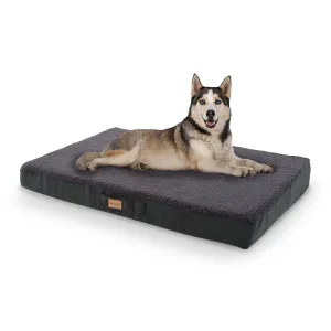 Brunolie Balu, pasja postelja, blazina za psa, pralna, ortopedska, protizdrsna, zračna spominska pena, velikost L (100 × 10 × 65 cm)
