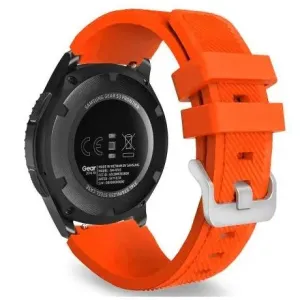 BStrap Silicone Sport pašček za Huawei Watch 3 / 3 Pro, grep orange