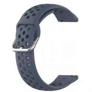 BStrap Silicone Dots pašček za Huawei Watch 3 / 3 Pro, dark gray
