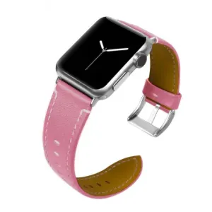 BStrap Leather Italy pašček za Apple Watch 38/40/41mm, Pink