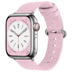BStrap Denim pašček za Apple Watch 38/40/41mm, pink