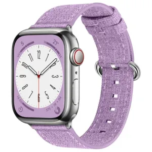 BStrap Denim pašček za Apple Watch 38/40/41mm, purple