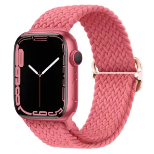 BStrap Elastic Nylon pašček za Apple Watch 38/40/41mm, bright pink