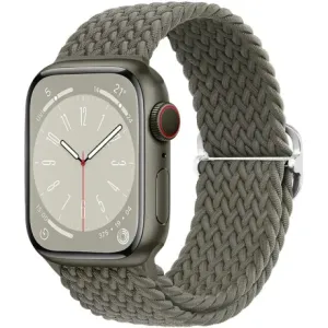BStrap Elastic Nylon pašček za Apple Watch 38/40/41mm, olive