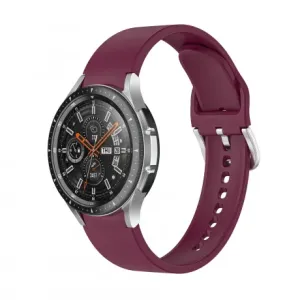 Bstrap Silicone pašček za Samsung Galaxy Watch 4 / 5 / 5 Pro / 6, vine red