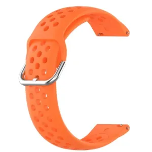 BStrap Silicone Dots pašček za Garmin Venu 2 Plus, orange