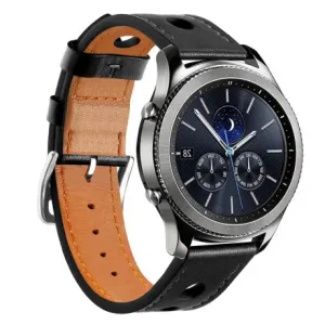 BStrap Leather Italy pašček za Huawei Watch GT 42mm, black