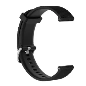 BStrap Silicone Bredon pašček za Huawei Watch GT 42mm, black
