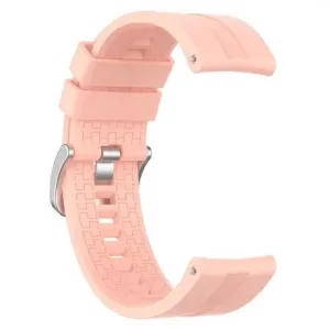 BStrap Silicone Cube pašček za Huawei Watch GT 42mm, sand pink