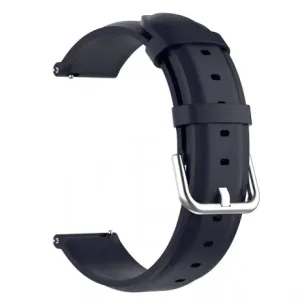 BStrap Leather Lux pašček za Huawei Watch GT/GT2 46mm, navy blue
