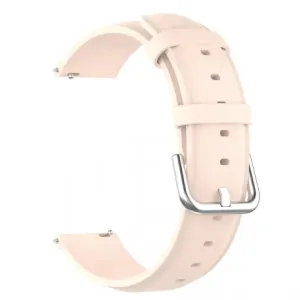 BStrap Leather Lux pašček za Huawei Watch GT/GT2 46mm, pink