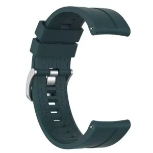 BStrap Silicone Cube pašček za Huawei Watch GT/GT2 46mm, dark green