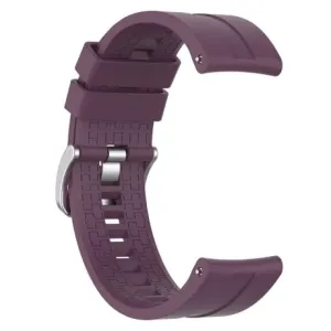 BStrap Silicone Cube pašček za Huawei Watch GT/GT2 46mm, purple plum
