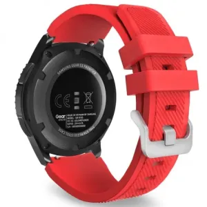 BStrap Silicone Sport pašček za Huawei Watch GT/GT2 46mm, red