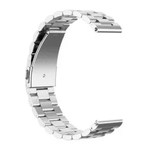 BStrap Stainless Steel pašček za Huawei Watch GT/GT2 46mm, silver #142101