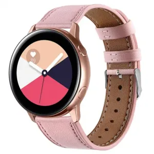 BStrap Leather Italy pašček za Huawei Watch GT2 42mm, pink