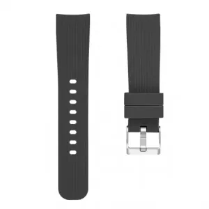 BStrap Silicone Line (Large) pašček za Huawei Watch GT2 42mm, black