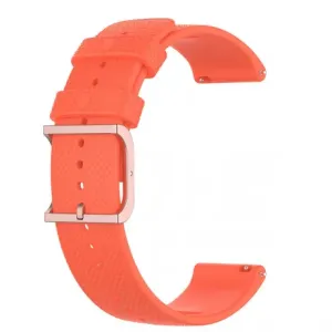 BStrap Silicone Rain pašček za Huawei Watch GT2 42mm, orange